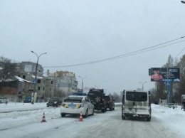 Днем в Таврическом микрорайоне случилось ДТП