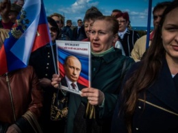 В оккупированном Севастополе появилась огромная антипутинская надпись. ФОТО