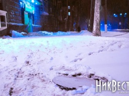 Николаевская журналистка упала в открытый люк в центре города