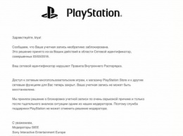 PlayStation удалила 11-летний аккаунт российского игрока за нецензурное имя