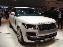 Land Rover показал в Женеве самый дорогой Range Rover - SV Coupe