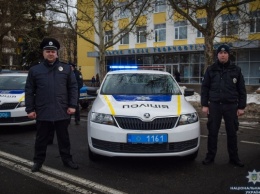 Полицейские Николаевщины получила новые служебные автомобили