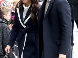 Меган Маркл и принц Гарри посетили Бирмингем