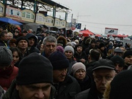 Одесский «7-й километр» вышел на митинг против повышения цен