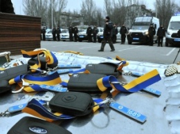 Мелитопольскую полицию «вооружили» новыми автомобилями