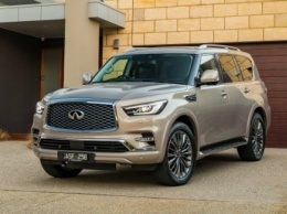 Обновленный Infiniti QX80 добрался до Австралии