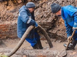 В Черноморске произошла разгерметизация трубопровода теплосети