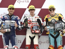 Moto3: Антонелли выигрывает первую поул-позицию сезона-2018 с преимуществом в 0.001 сек