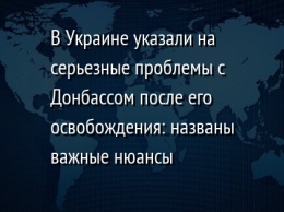 В Украине указали на серьезные проблемы с Донбассом после его освобождения: названы важные нюансы