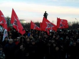 Россияне вышли на митинг против победы Путина на выборах