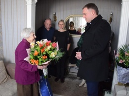 Жительница Николаева Фира Ваславская отметила свой 100-летний юбилей