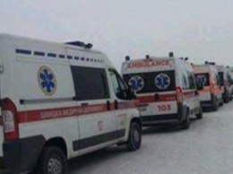 Из-за снежного коллапса на Днепропетровщине врачи не могут попасть к пациентам