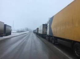 РФ частично ограничила движение грузовиков через границу из-за сбоя программного обеспечения