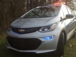 Полиция обзавелась электромобилями Chevrolet Bolt EV
