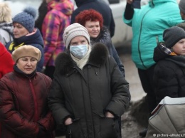 К участникам стихийного митинга в Волоколамске приехал ОМОН