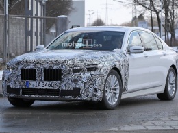BMW 7 Series заснят на тестах