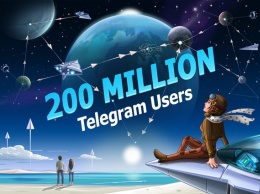 Telegram достиг отметки в 200 млн активных пользователей в месяц