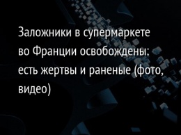 Заложники в супермаркете во Франции освобождены: есть жертвы и раненые (фото, видео)