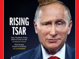 Журнал TIME высмеял Путина поместив его фото на обложку