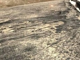 Выбросы или пески Сахары: на машинах запорожцев после снега остался налет,- ФОТО