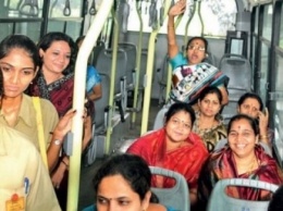 В Индии появились «женские» автобусы