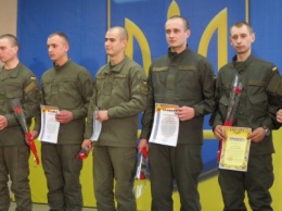 В Покровске отпраздновали четвертую годовщину Национальной Гвардии Украины