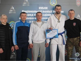 Николаевский спецназовец Рытко выиграл кубок Национальной полиции Украины по рукопашному бою