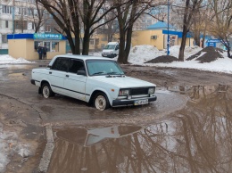 Мокрый Днепр: город утопает в лужах