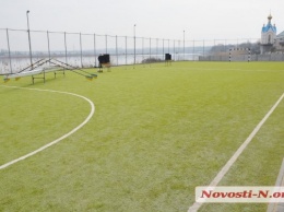 В Николаеве открыли новый стадион для мини-футбола