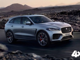 Компания Jaguar представила очень быстрый кроссовер F-Pace