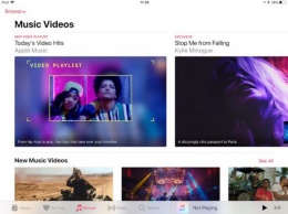 В Apple Music появился новый раздел с видеоклипами