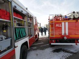 В Кемеровской области горел автобус с детьми