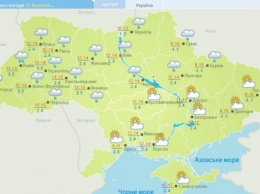 Прогноз погоды в Украине на неделю: потепление и дожди