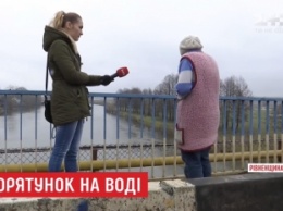 На Волыни учительница бросилась с моста из-за учеников: опубликовано видео