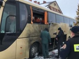 В полиции опровергли информацию о поджеге польского автобуса