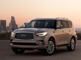 В России начались продажи обновленного Infiniti QX80