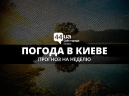 Изучаем погоду в Киеве: на неделю с прогнозом