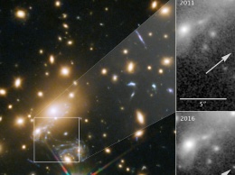 Телескоп Hubble сфотографировал самую дальнюю звезду