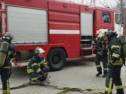 В Краматорске прошла учебно-тренировочная эвакуация в школе