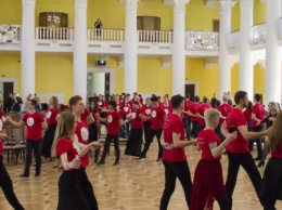 В Киеве прошла репетиция масштабного Венского бала