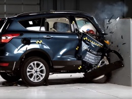 Ford Escape не прошел краш-тест IIHS на небольшое перекрытие [видео]