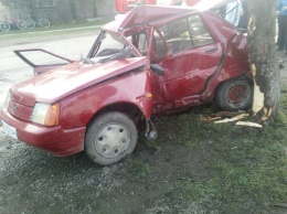 На Закарпатье после ДТП, пострадавшего пассажира "вырезали" из авто. Фото