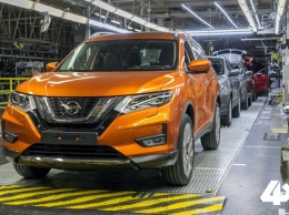 Тестовая сборка обновленного X-Trail уже началась на петербургском заводе компании Nissan