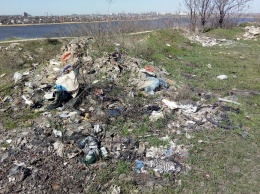 В Николаеве полуостров Аляуды после праздников превратился в свалку