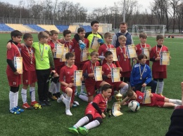 Николаевская команда заняла второе место на Всеукраинском турнире по футболу среди юношей