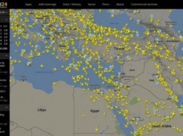 Самолеты облетают воздушное пространство Сирии из-за риска авиаударов