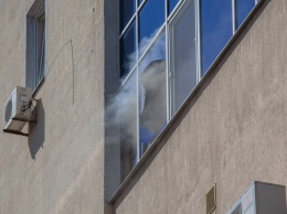 Пожар в Днепре: горело офисное здание