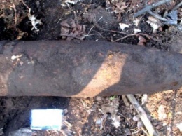 В Кременчугском районе найдены три артиллерийских снаряда. Один из них имеет диаметр 203 мм (ФОТО)