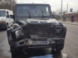 В Киеве пьяный работник автомойки угнал автомобиль и совершил ДТП