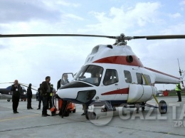 В Запорожье провели испытание первого украинского вертолета (ФОТО, ВИДЕО)